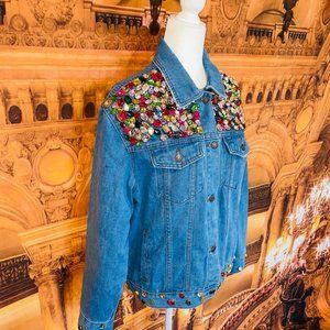BLING BLUE JEAN JACKET